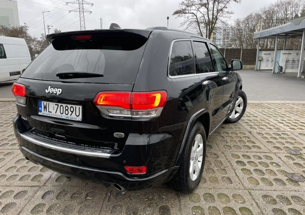 Jeep Grand Cherokee cena 143333 przebieg: 126000, rok produkcji 2018 z Myszyniec małe 407